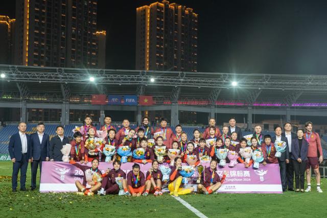 开云体育-女足永川夺冠收官 年末将与两强手过招自测实力