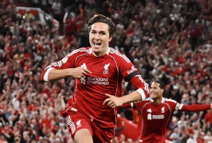 网页版登录入口-邮报：利物浦只有在收到合适转会费后才会让小基耶萨离队