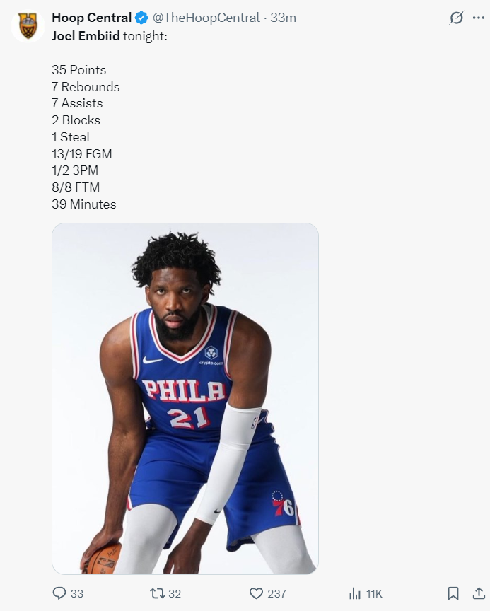 app下载-轰35+7+7重返巅峰！大帝近9战7取30+ 盼费城补强未能如愿真心惨